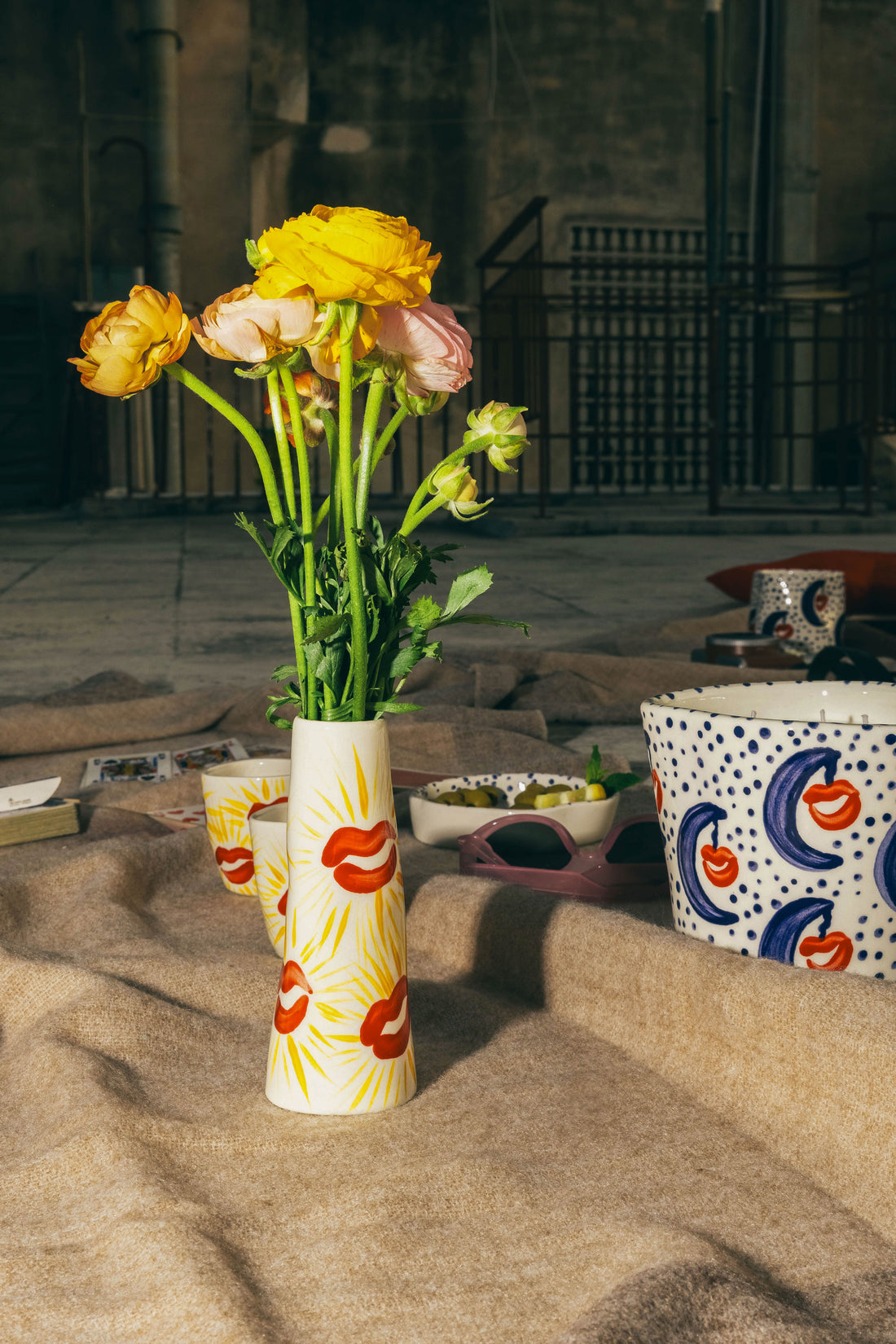 Behind the scenes…