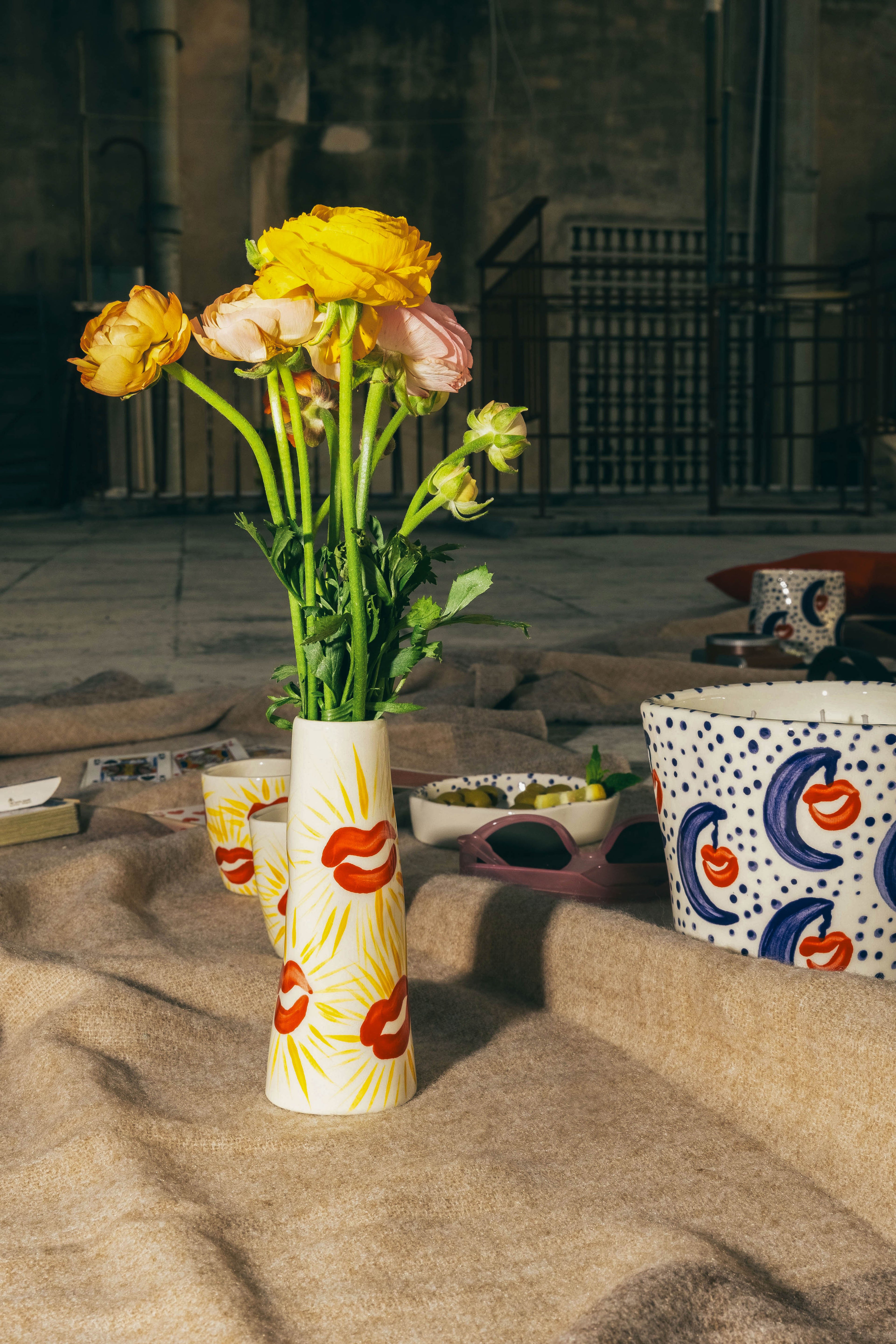 Behind the scenes…