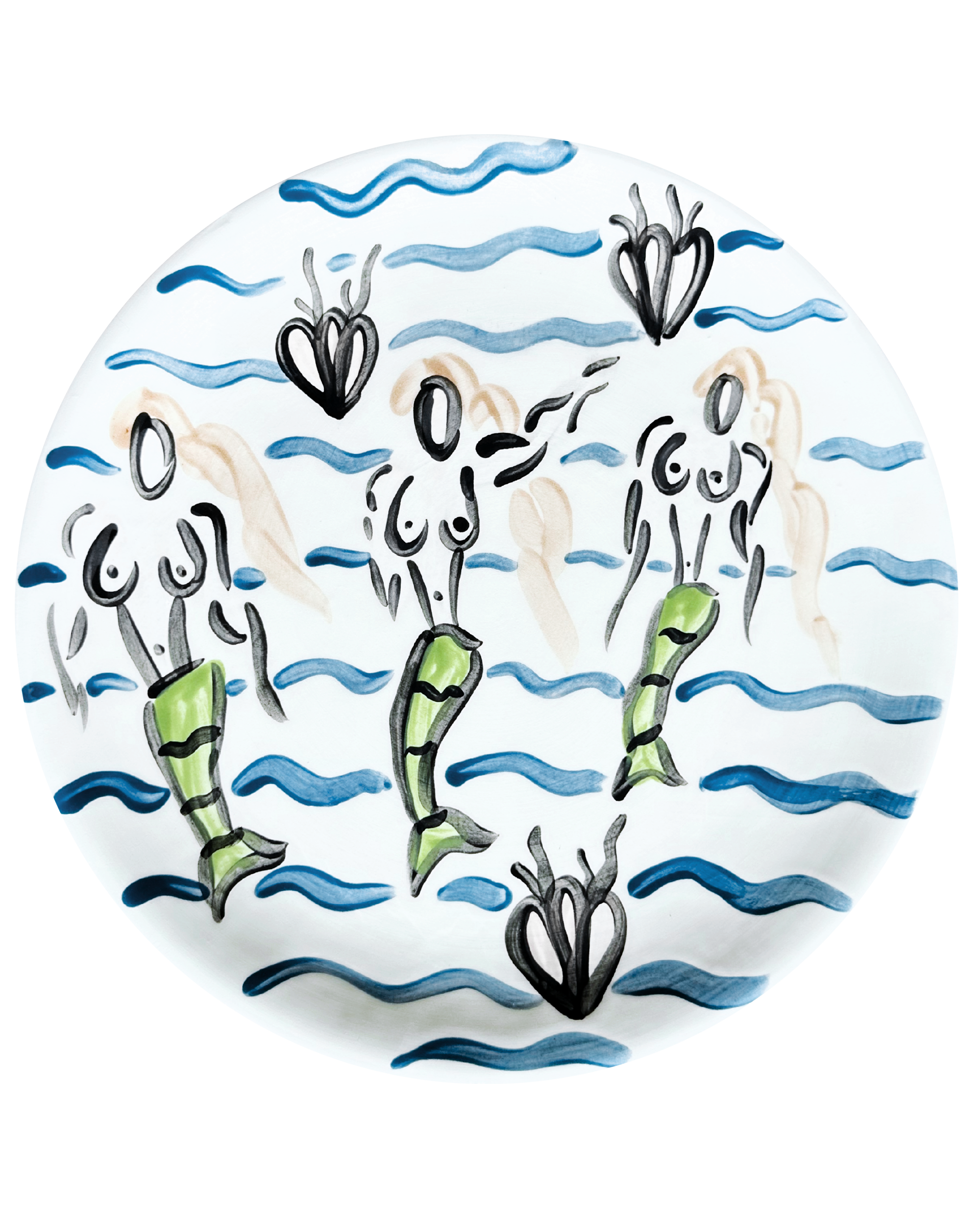 Mermaid plate