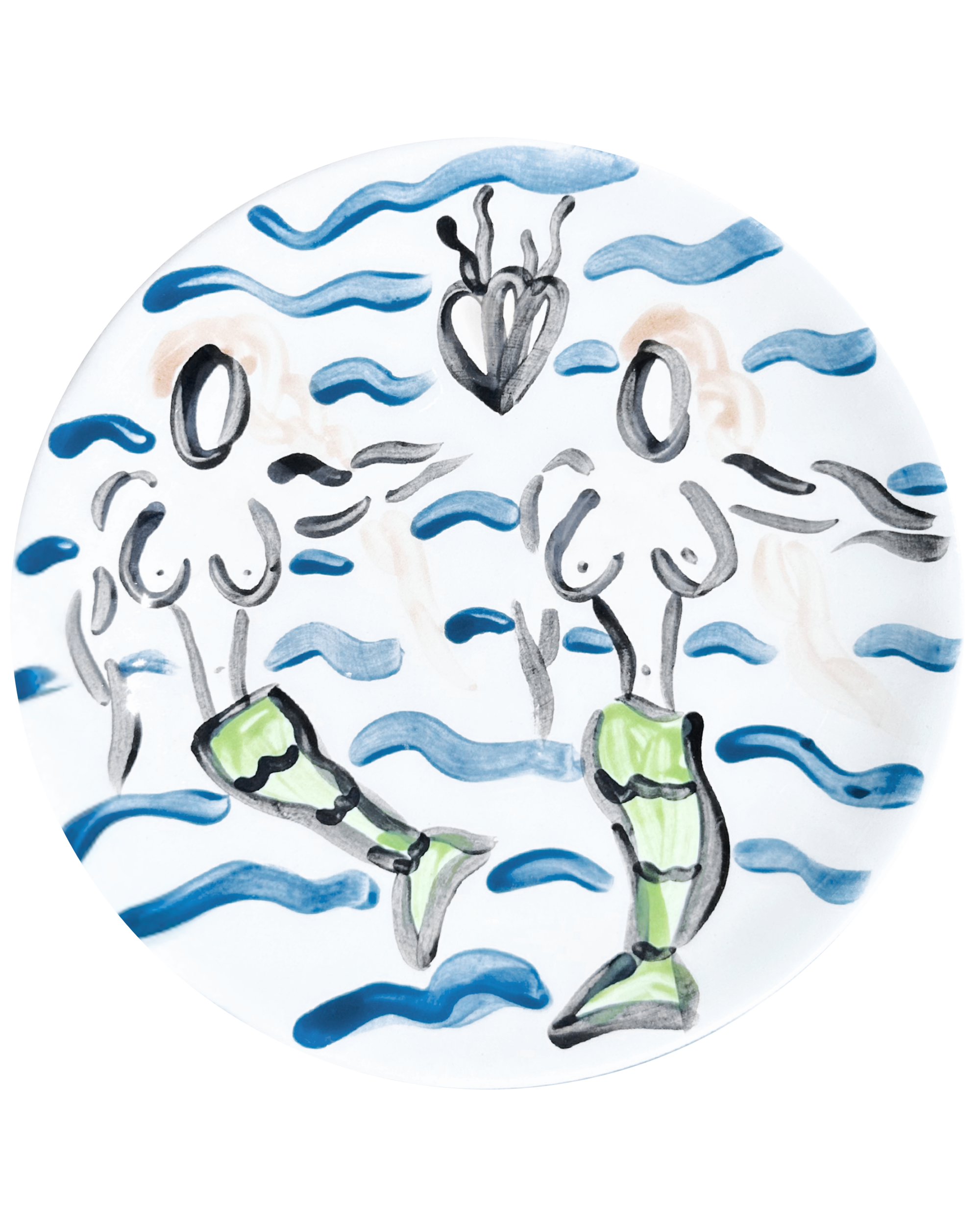 Mermaid plate
