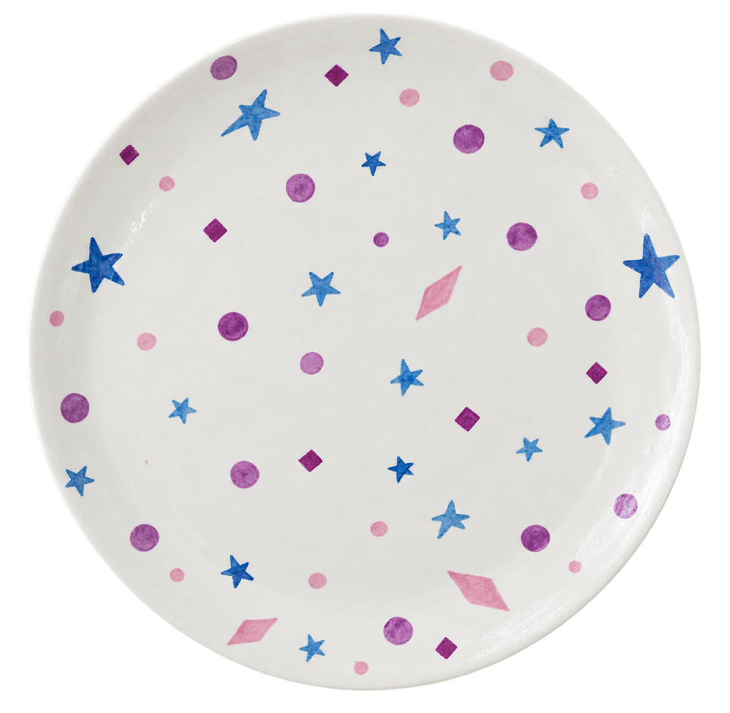 Night sky plate