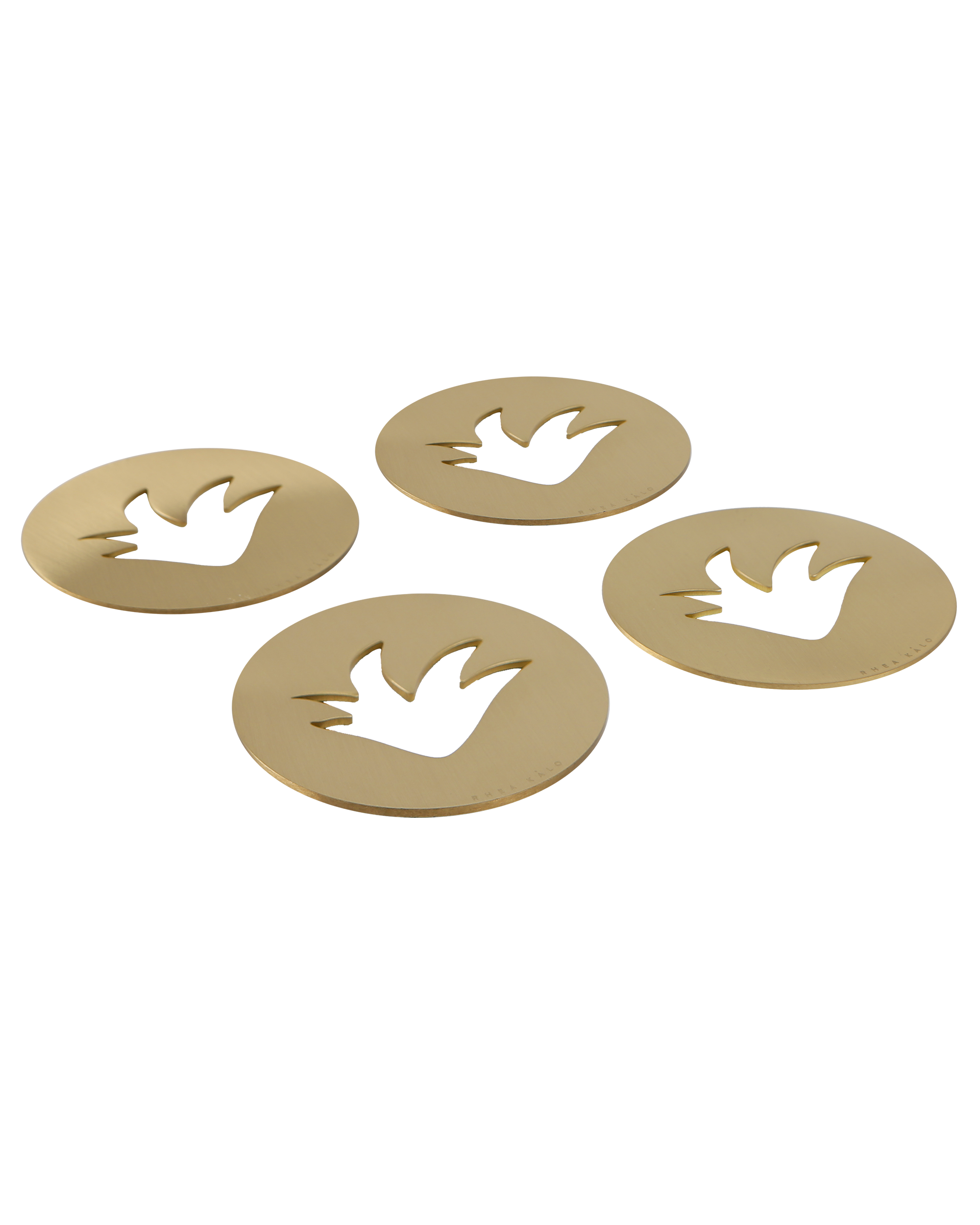 PLANT COASTERS - SET OF FOUR