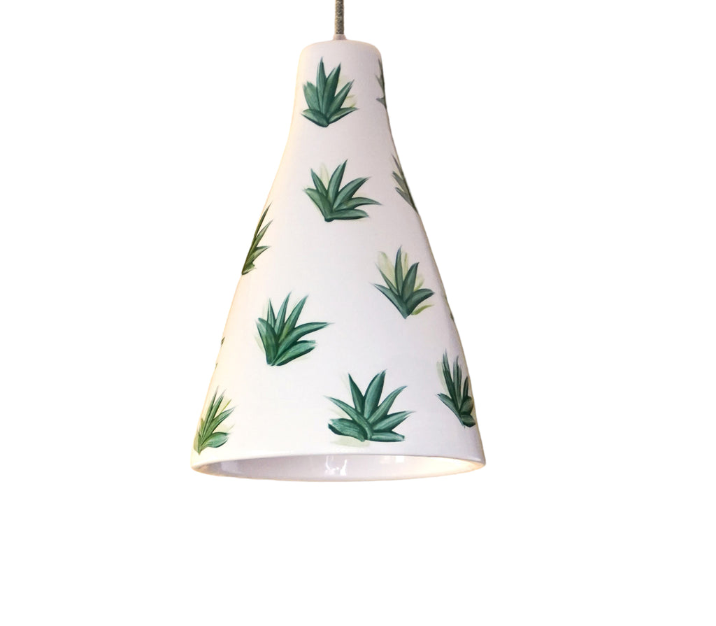 PLANTS CERAMIC LAMP