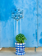 Load image into Gallery viewer, VICHY BLUE PLANTER
