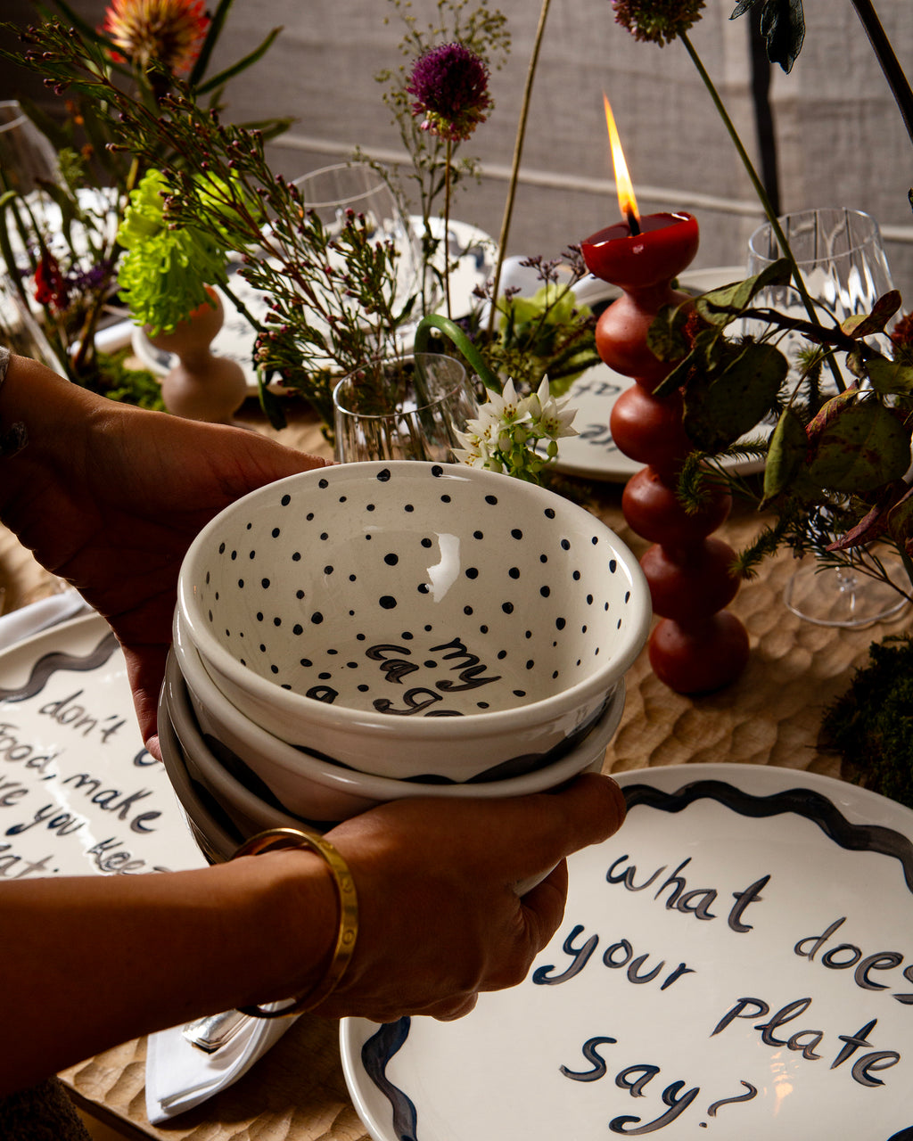 FOOD FOR THOUGHT - PLATE 12