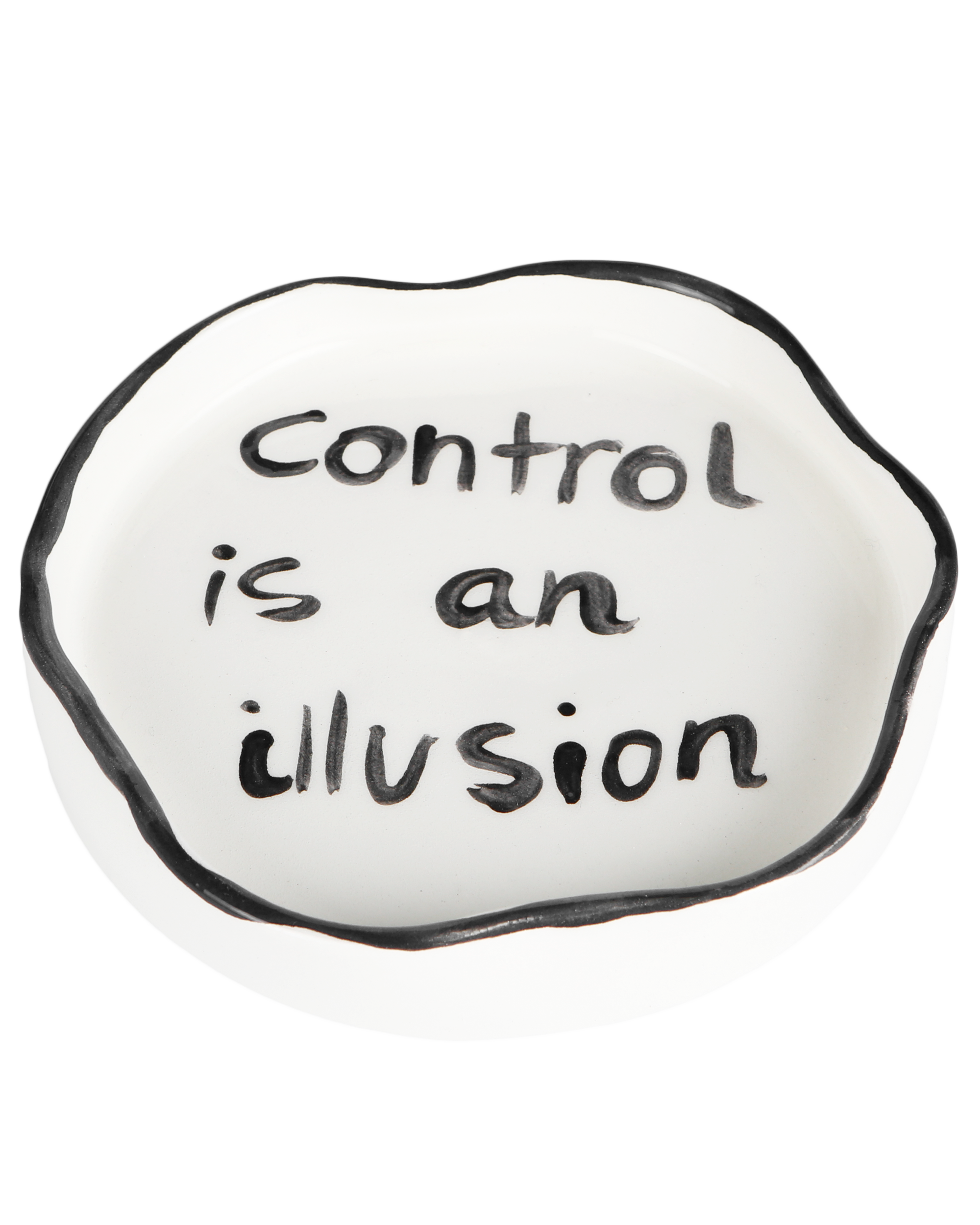 'CONTROL IS AN ILLUSION' TRINKET