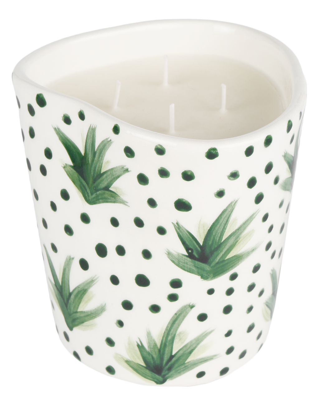 PLANTS & DOTS CANDLE