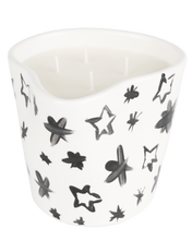 Load image into Gallery viewer, B&amp;W STARS CANDLE
