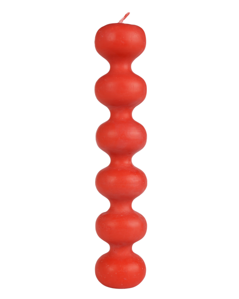 RED BUBBLE CANDLE