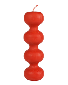RED BUBBLE CANDLE