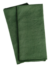 Load image into Gallery viewer, Green linen napkin

