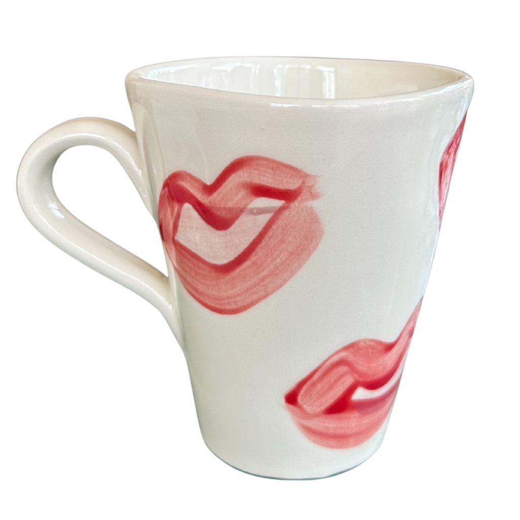 Kiss coffee mug