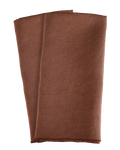 Brown linen napkin set from Trees Are My Tribe collection by Rhea Kalo Athens