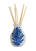 Handmade ceramic reed diffuser in Molly design by Rhea Kalo, made in Athens