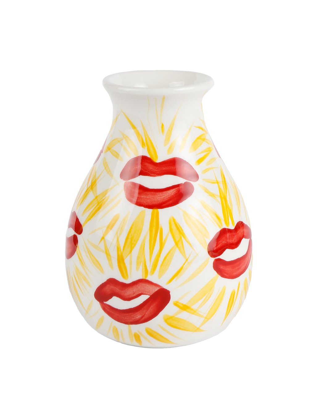 Handmade ceramic vase in Sunkissed warm tones by Rhea Kalo Athens