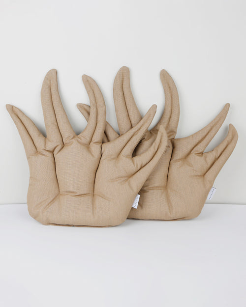 Beige plant outdoor cushion