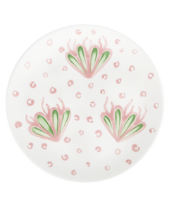 PINK CORALS & BUBBLES PLATE