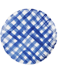 Vichy blue plate