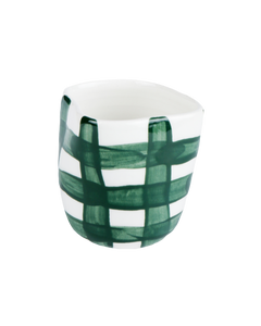 VICHY GREEN ESPRESSO CUP