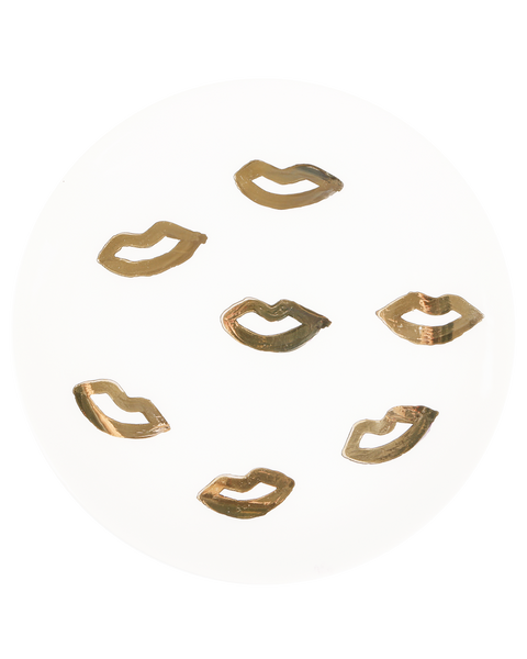 GOLD KISS PLATE