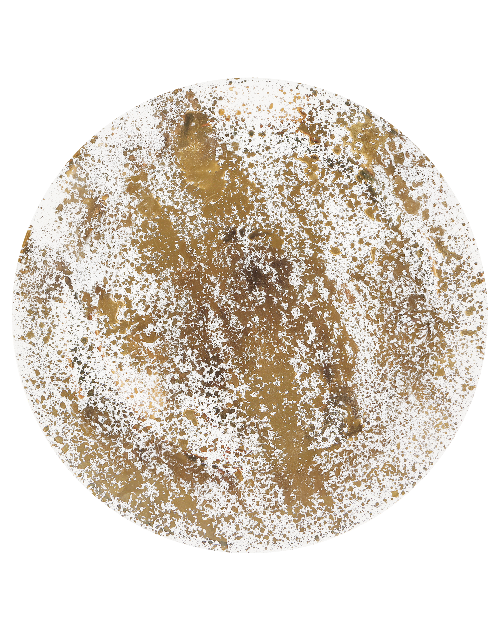 GOLD SPLATTER PLATE