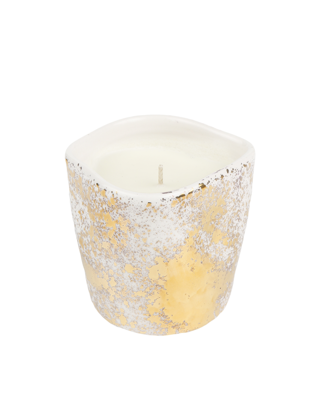 GOLD SPLATTER CANDLE