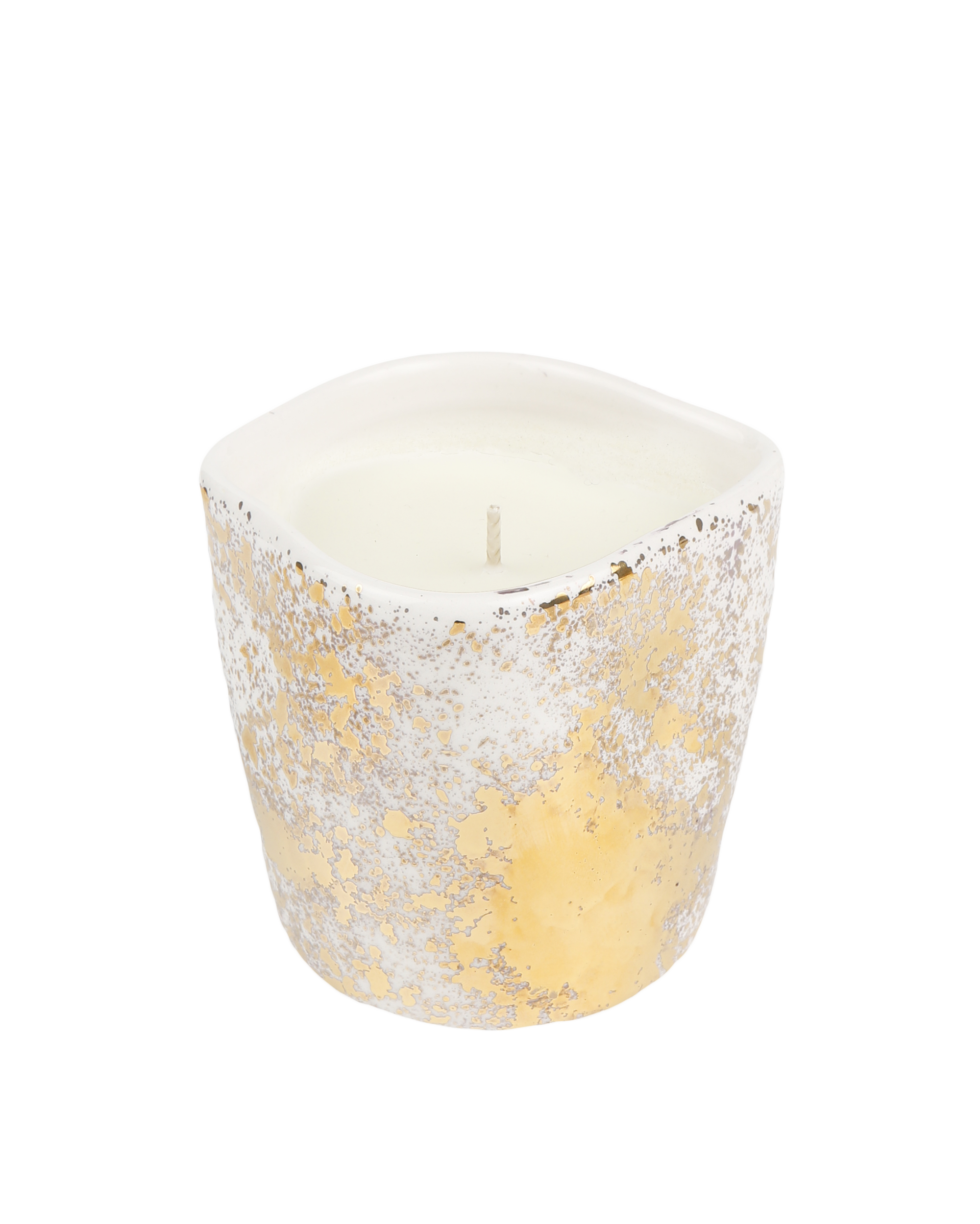GOLD SPLATTER CANDLE