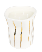 Load image into Gallery viewer, GOLD STRIPES CANDLE
