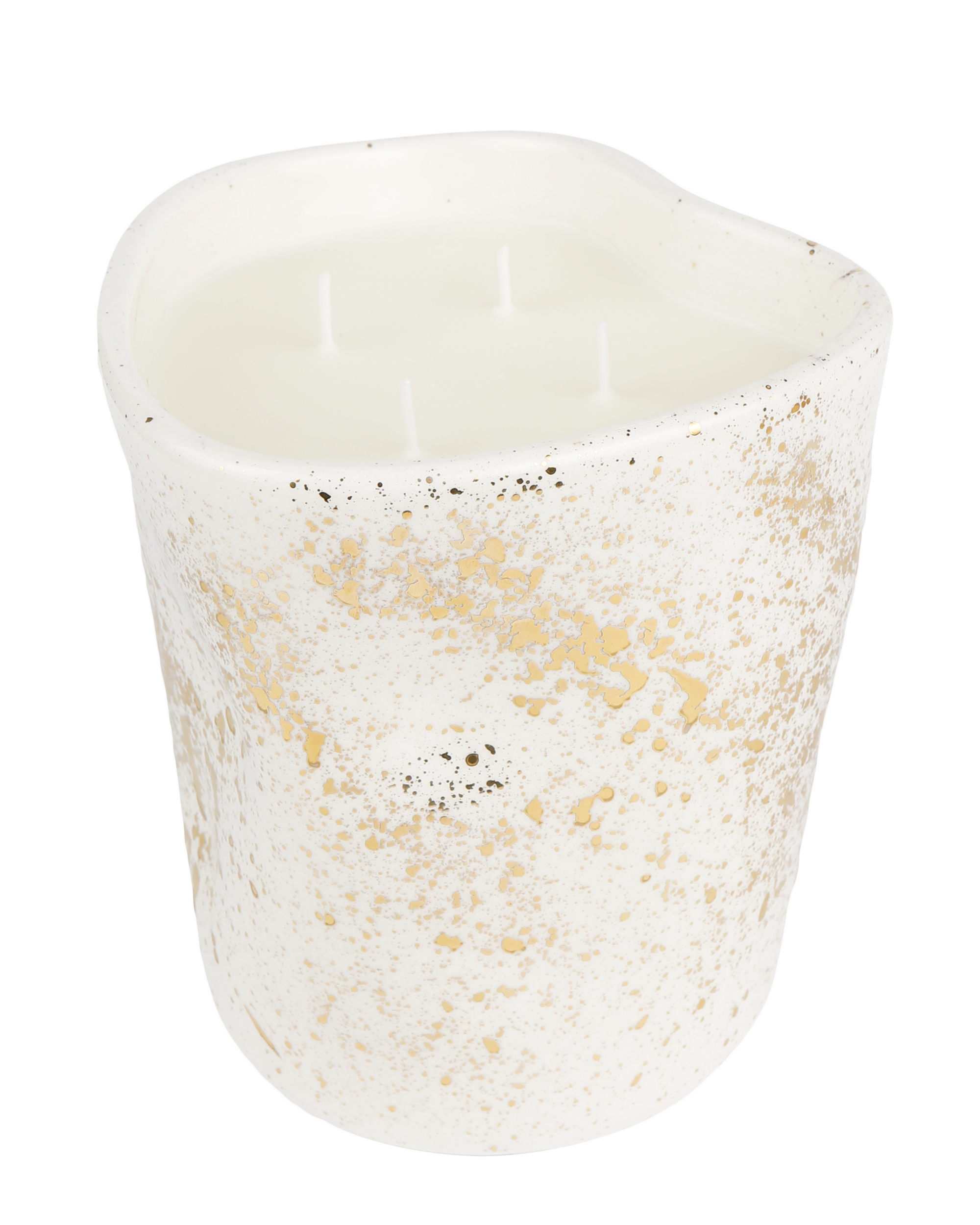 GOLD SPLATTER CANDLE