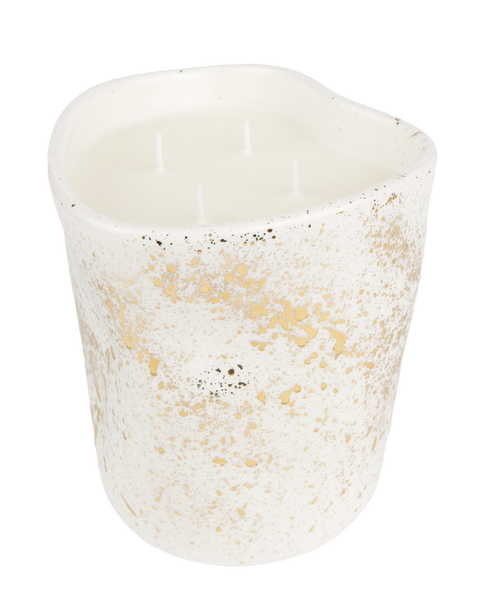 GOLD SPLATTER CANDLE