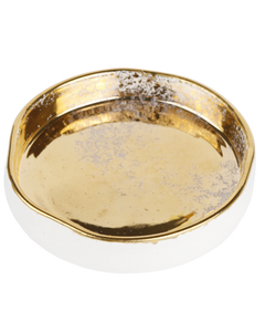 GOLD SPLATTER TRINKET TRAY