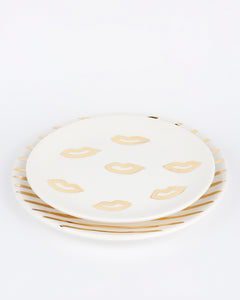 GOLD KISS PLATE