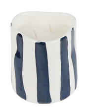 Load image into Gallery viewer, B&amp;W STRIPES CANDLE
