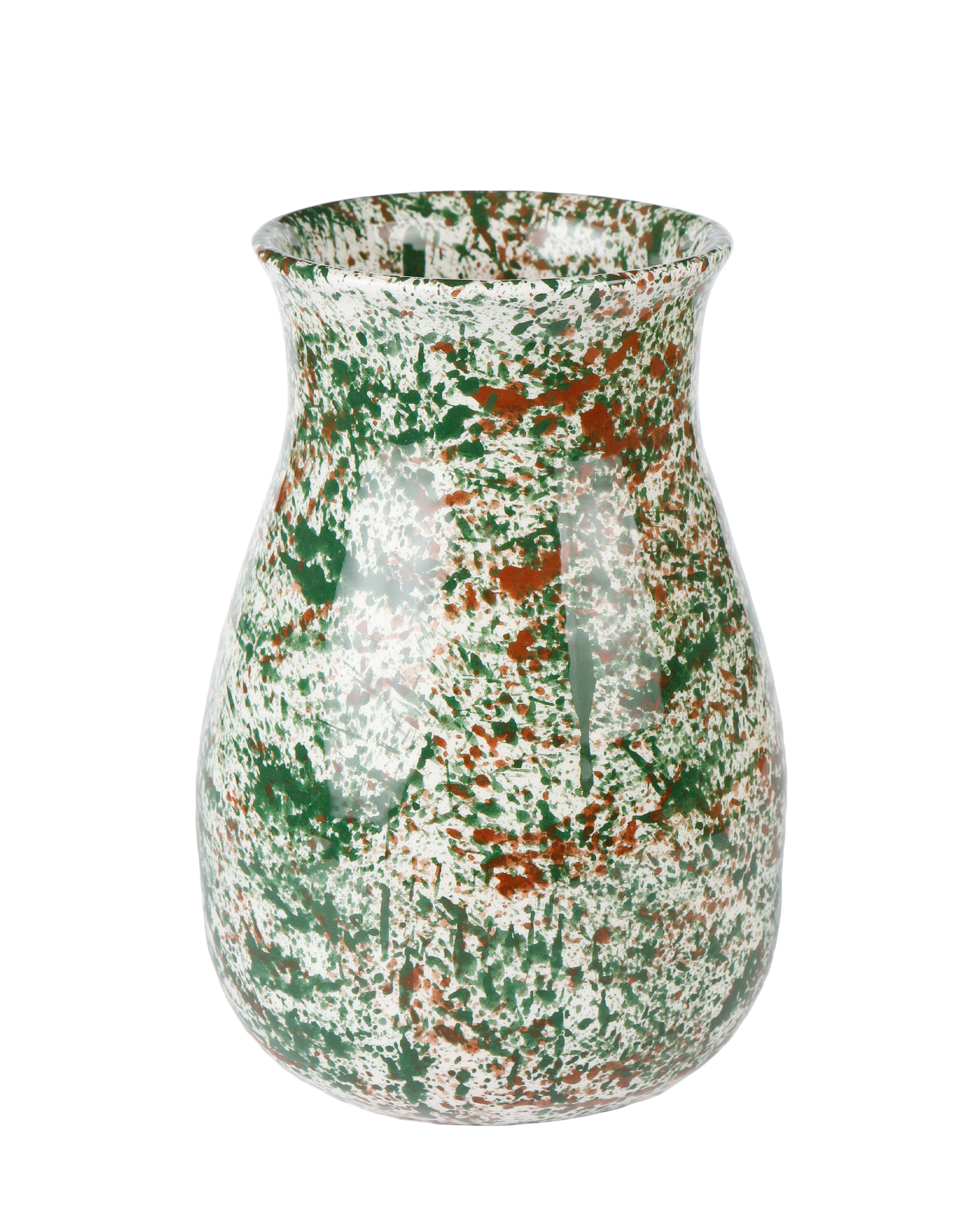 Forest splatter vase