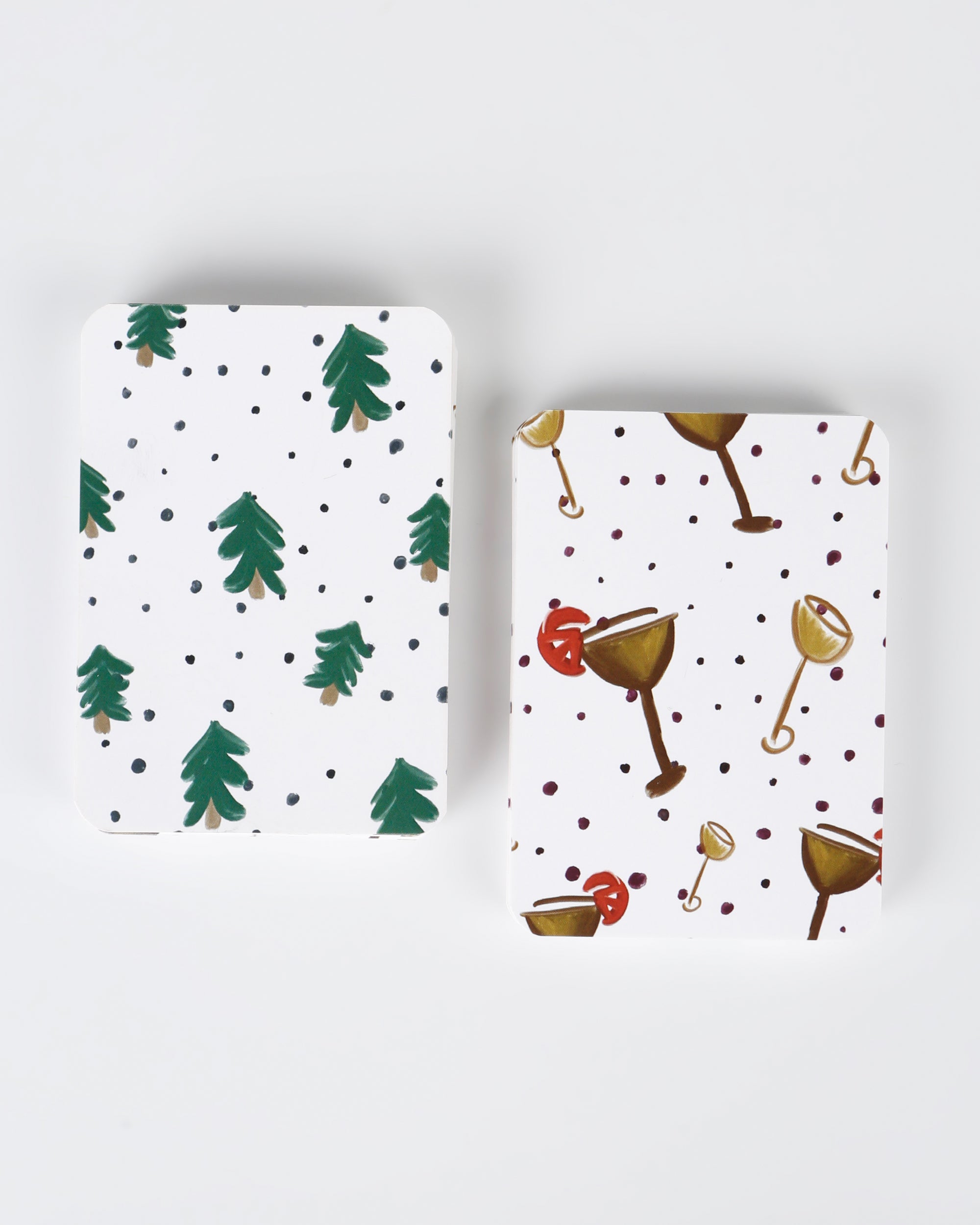 Forest & bubbles playing cards set
