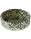 Forest splatter dog bowl