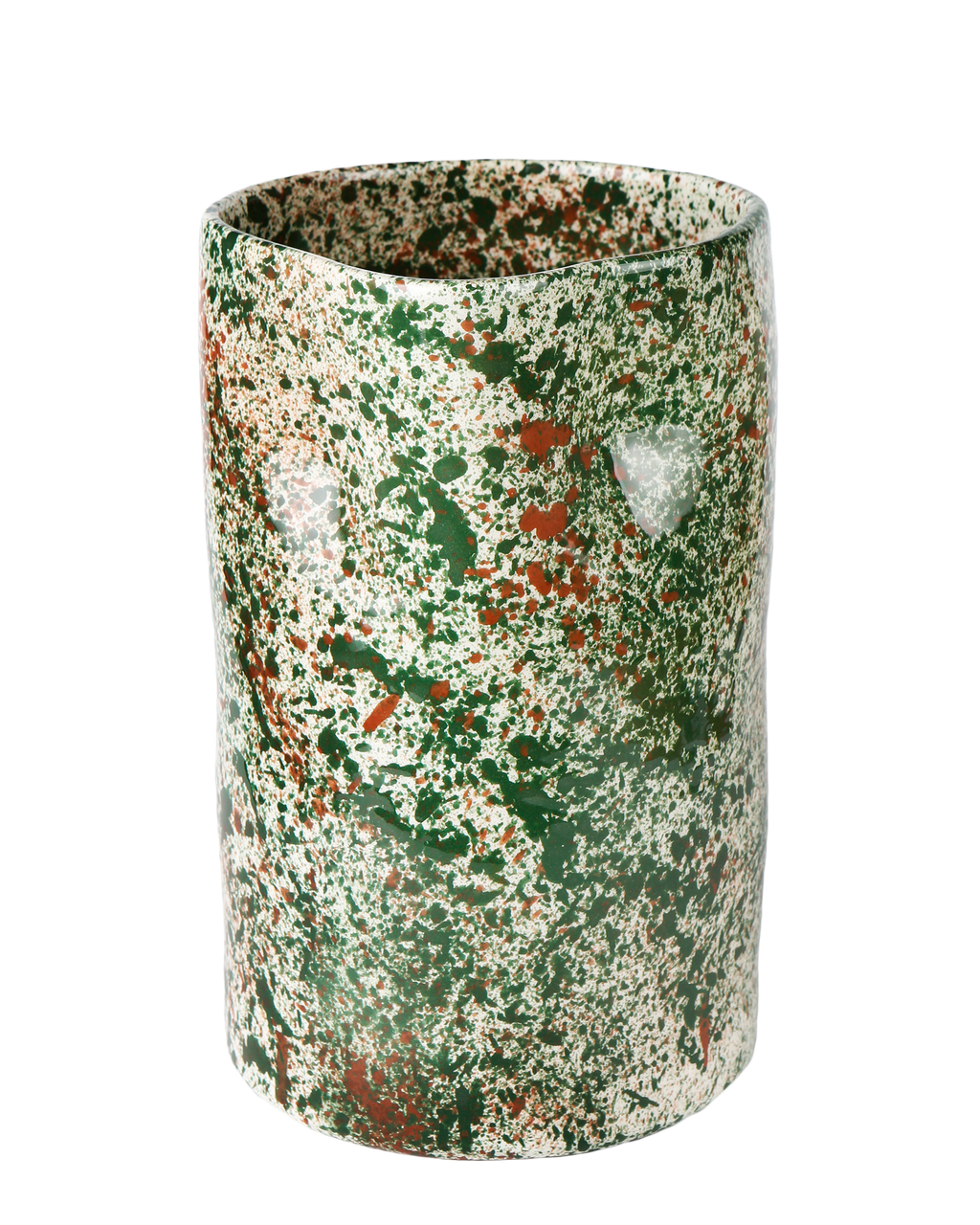 Forest splatter bunch vase