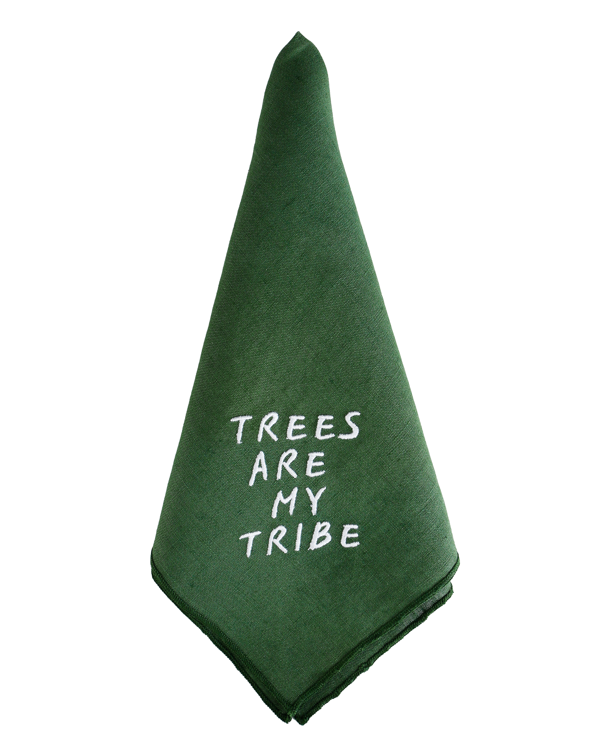 “Trees are my tribe” napkin set