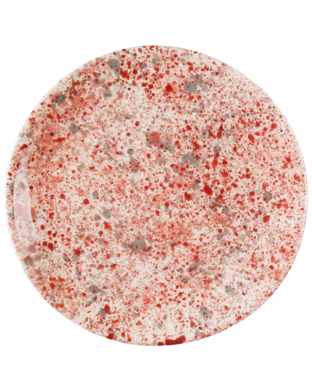 Hibiscus splatter plate