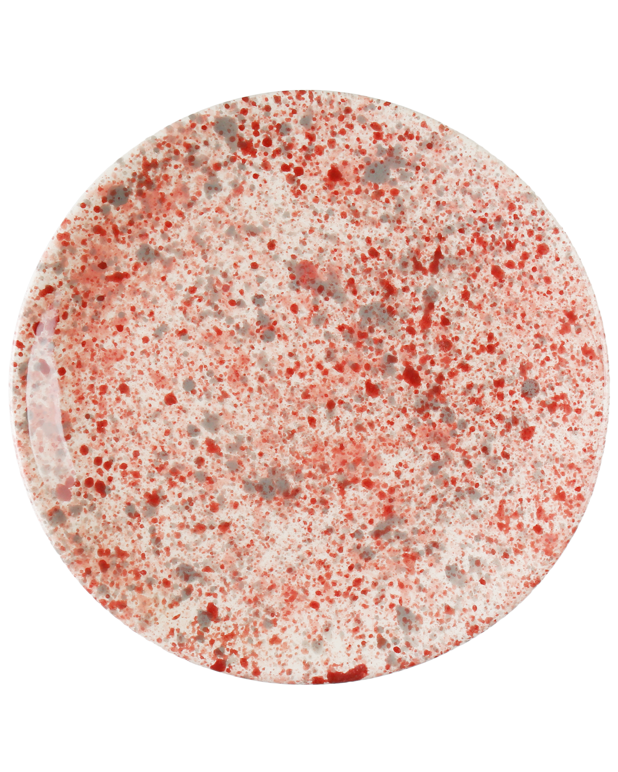 Hibiscus splatter plate