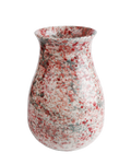 Hubiscus splatter vase