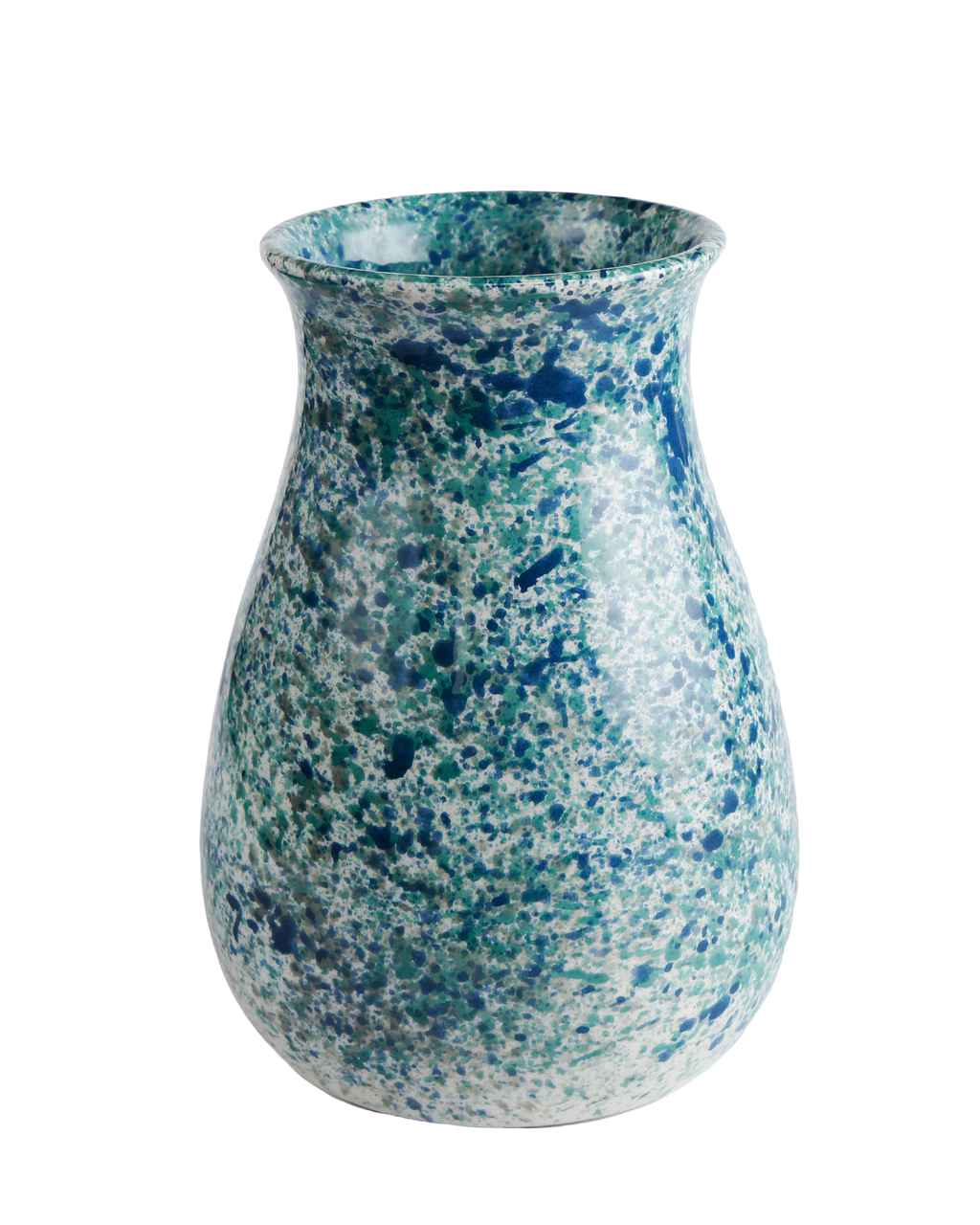 Sea splatter vase