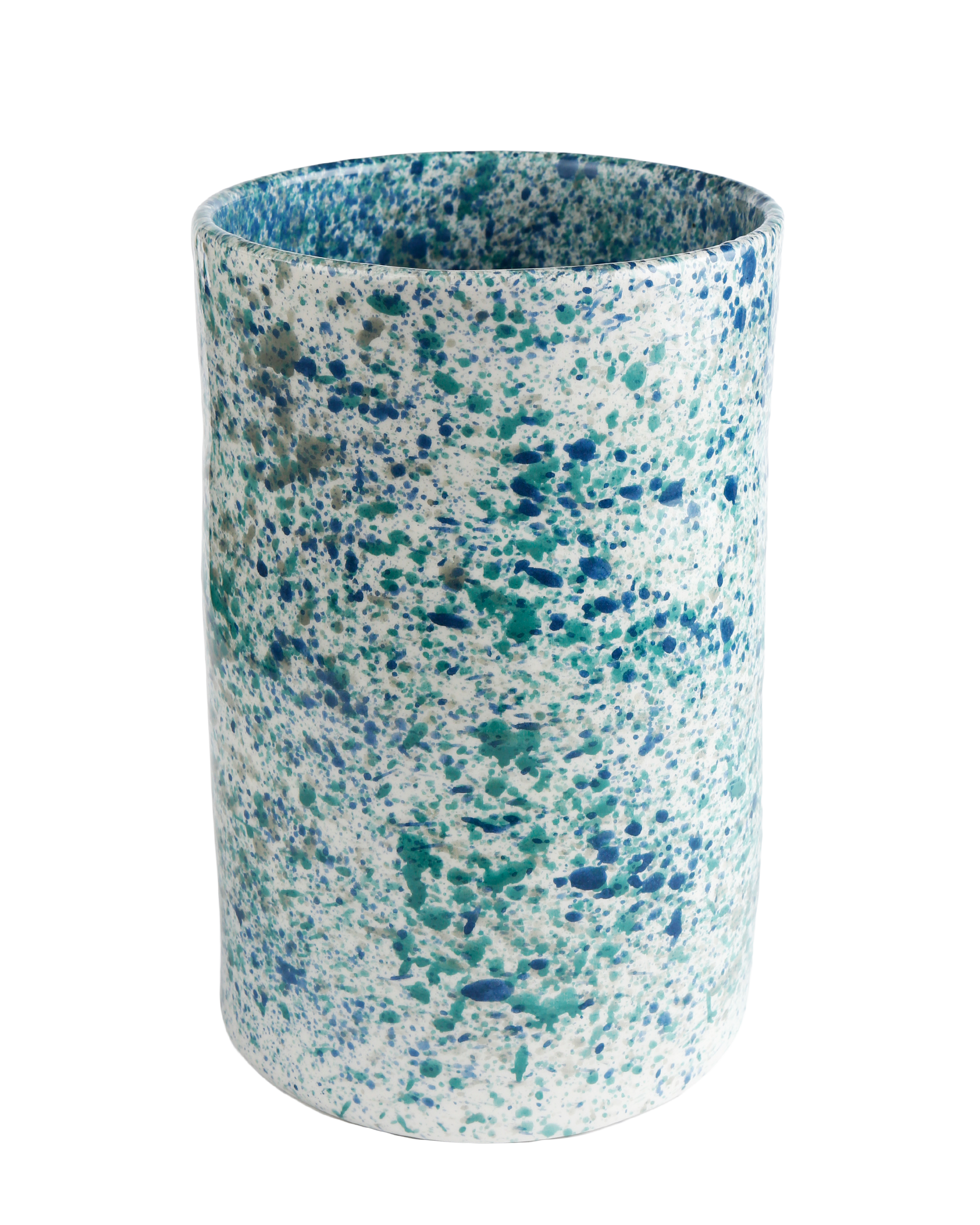 Sea splatter bunch vase