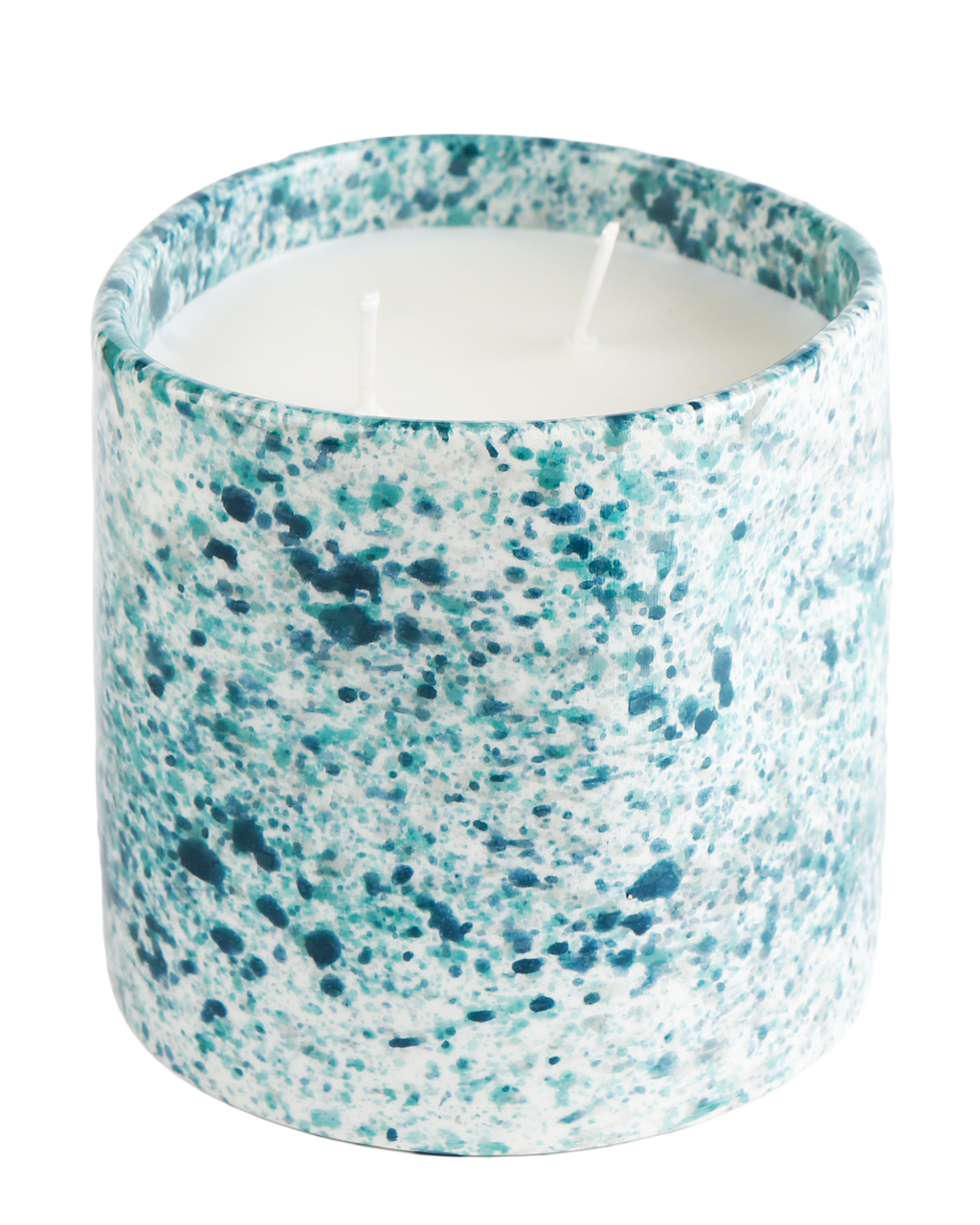 Sea splatter candle