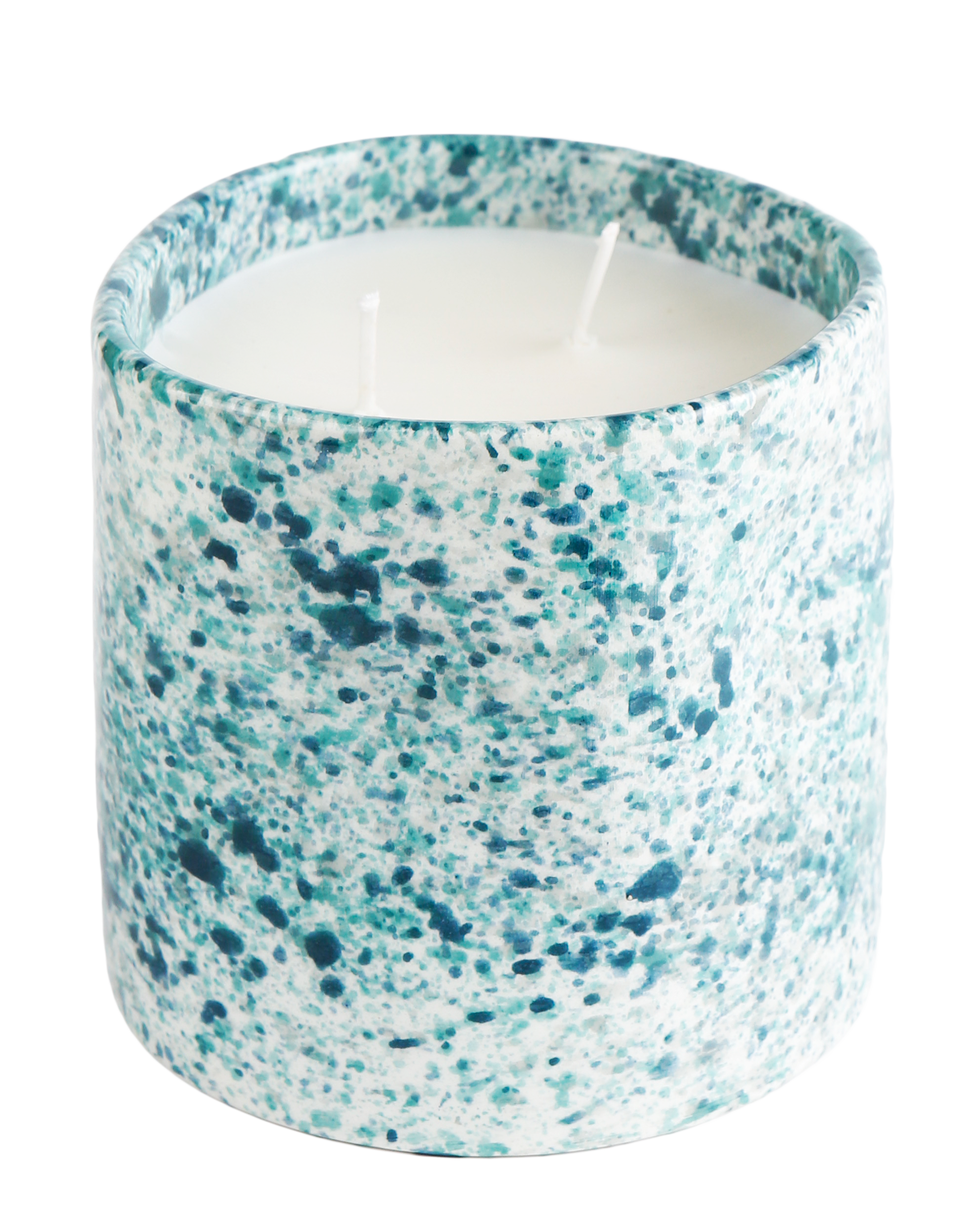 Sea splatter candle