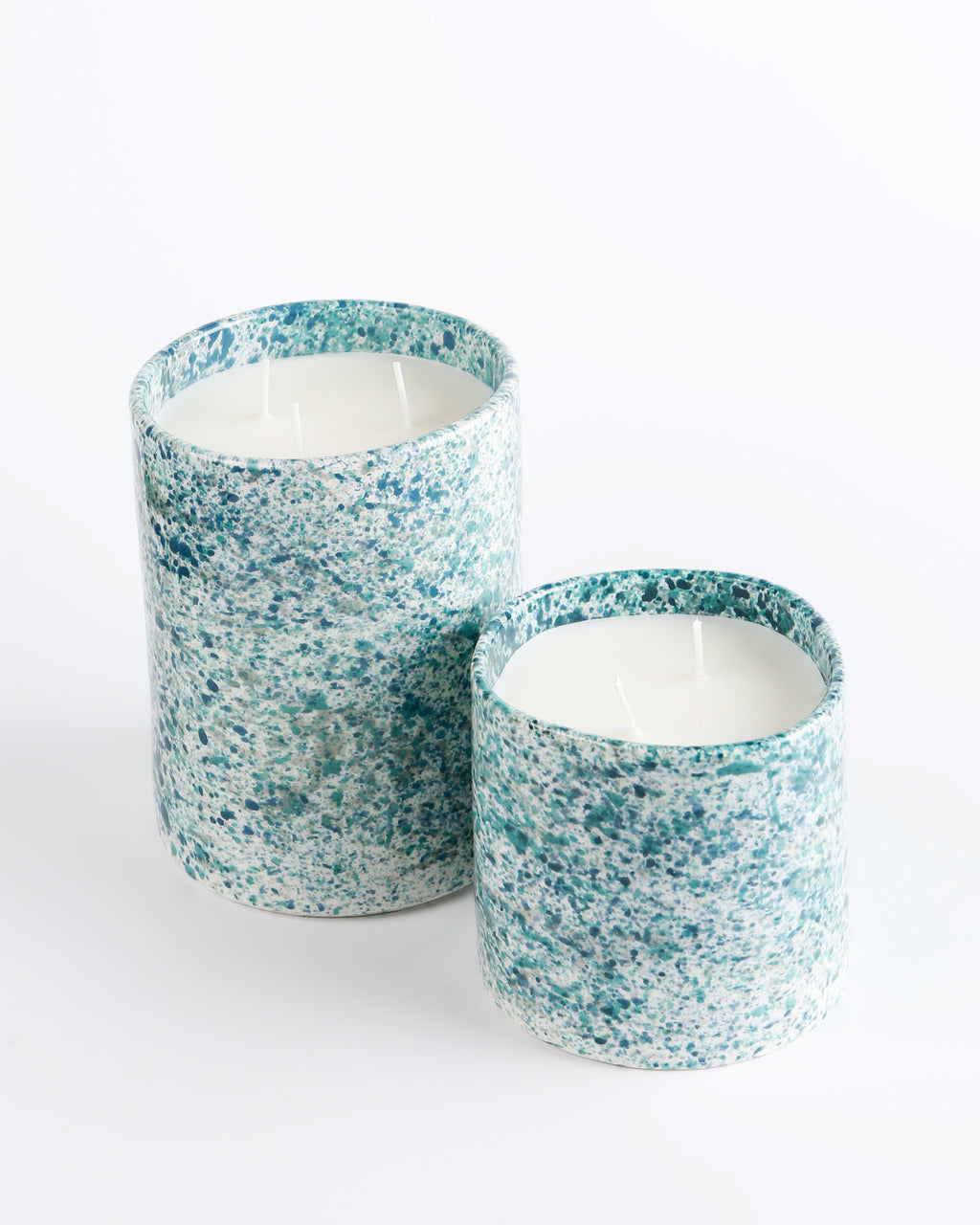 Sea splatter candle