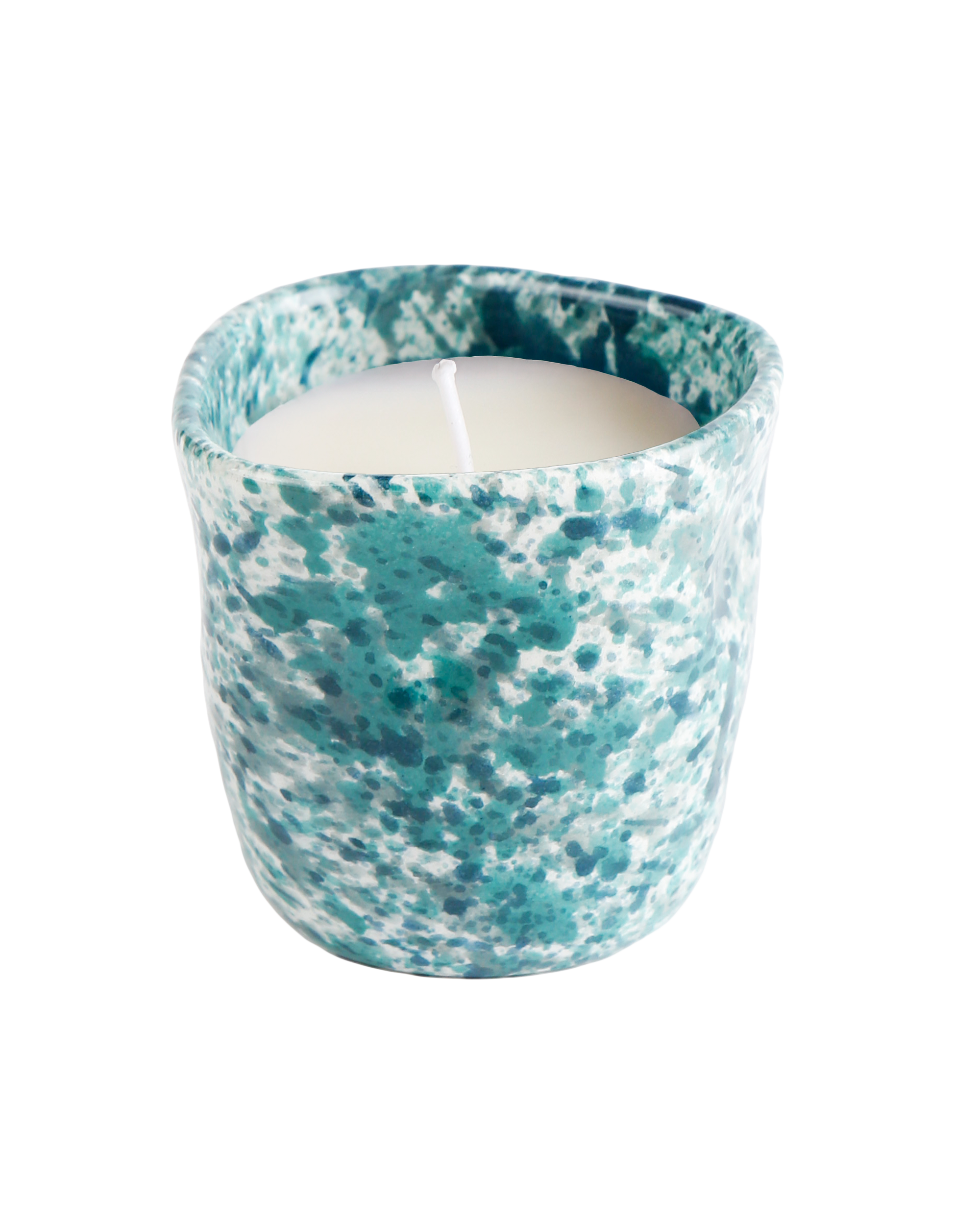 Sea splatter candle