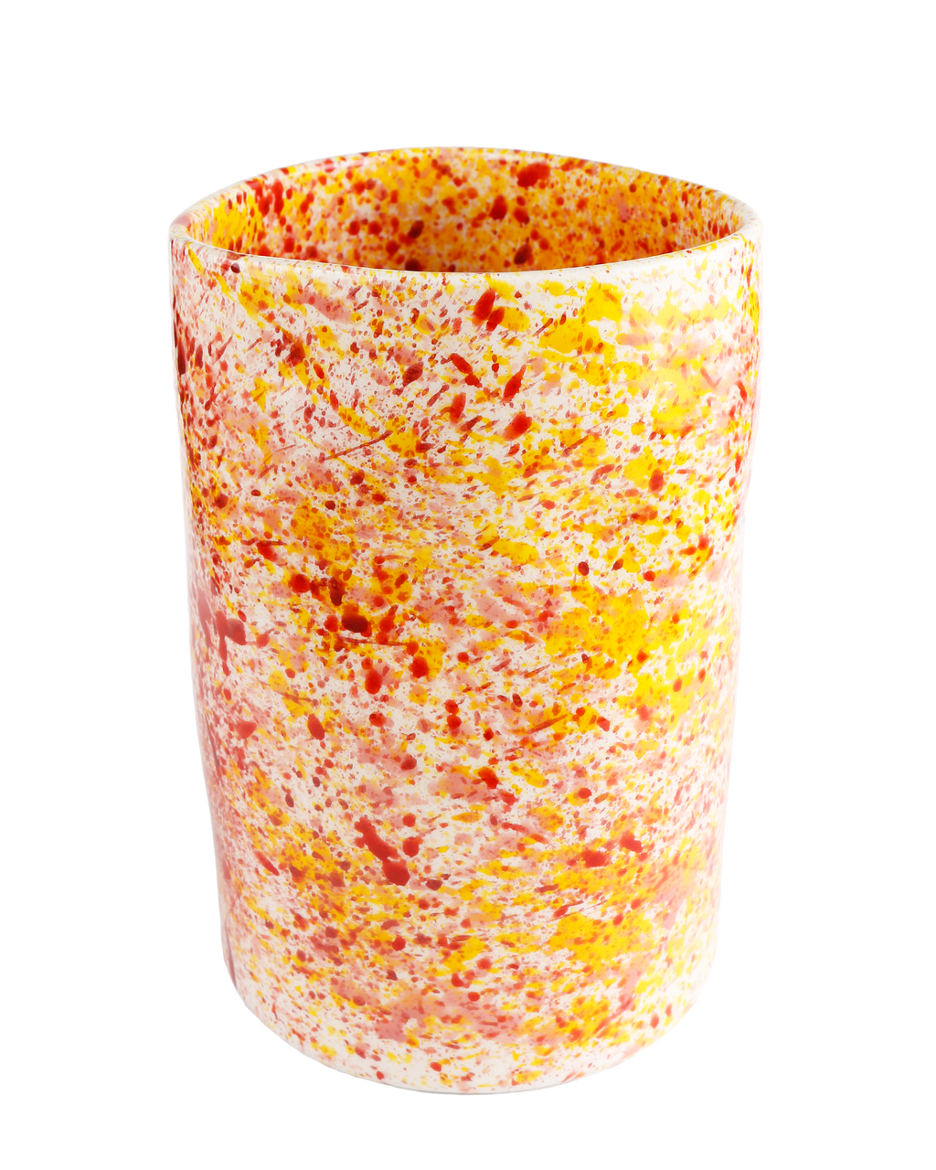 Chamomile splatter bunch vase