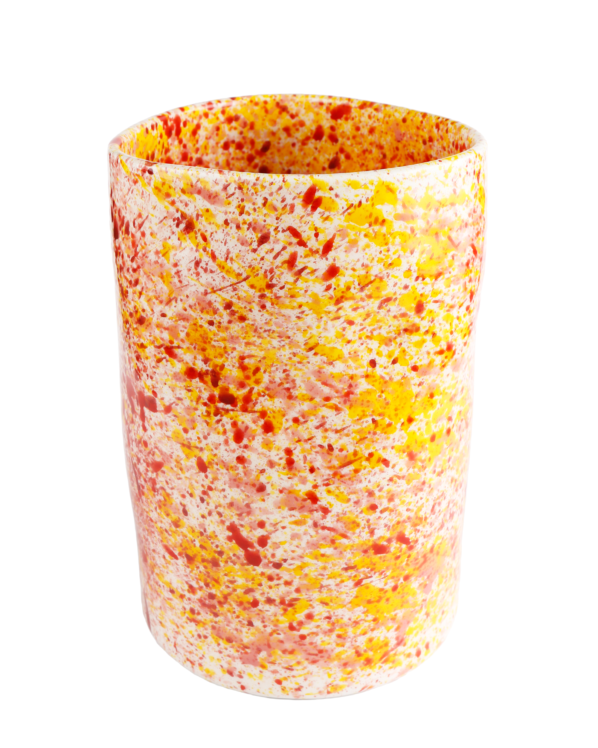 Chamomile splatter bunch vase