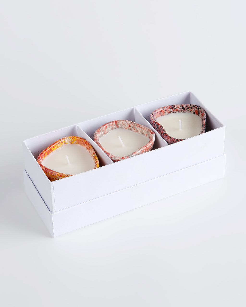 Splatter candle set